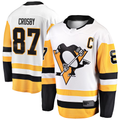 Tuec P.Penguins #87 Sidney Crosby White Breakaway Jerseys