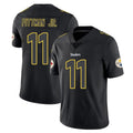 Tuec P.Steelers #11 Michael Pittman Jr. Player Black Impact Limited Home Game Stitched Jerseys