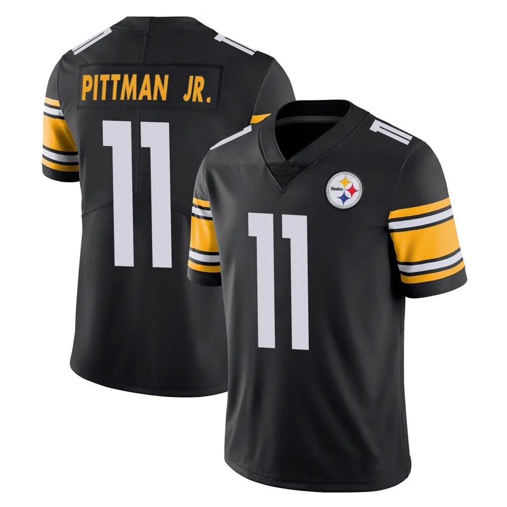 Tuec P.Steelers #11 Michael Pittman Jr. Player Black Limited Vapor Untouchable Home Game Stitched Jerseys