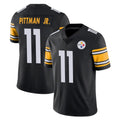 Tuec P.Steelers #11 Michael Pittman Jr. Player Black Limited Vapor Untouchable Home Game Stitched Jerseys