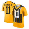 Tuec P.Steelers #11 Michael Pittman Jr. Player Gold Legend Limited 1933 Throwback Performance Home Game Stitched Jerseys