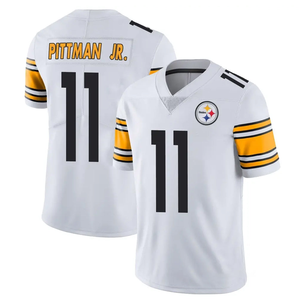 Tuec P.Steelers #11 Michael Pittman Jr. Player White Limited Vapor Untouchable Home Game Stitched Jerseys