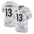 Tuec P.Steelers #13 Rico Dowdle Player Arctic Camo Limited Salute To Service Home Game Stitched Jerseys