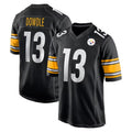 Tuec P.Steelers #13 Rico Dowdle Player Black Home Game Stitched Jerseys