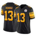 Tuec P.Steelers #13 Rico Dowdle Player Black Limited 2nd Alternate Vapor F.U.S.E. Home Game Stitched Jerseys