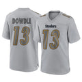 Tuec P.Steelers #13 Rico Dowdle Player Gray Atmosphere Fashion Home Game Stitched Jerseys