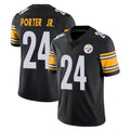 Tuec P.Steelers #24 Joey Porter Jr. Player Black Limited Vapor Untouchable Home Game Stitched Jerseys