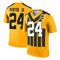 Tuec P.Steelers #24 Joey Porter Jr. Player Gold Legend Limited 1933 Throwback Performance Home Game Stitched Jerseys