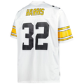 Tuec P.Steelers #32 Franco Harris Mitchell & Ness White Big & Tall 1976 Retired Player Replica Jersey