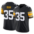 Tuec P.Steelers #35 Jamel Dean Player Black Limited Alternate Vapor F.U.S.E. Home Game Stitched Jerseys