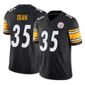 Tuec P.Steelers #35 Jamel Dean Player Black Limited Vapor F.U.S.E. Home Game Stitched Jerseys