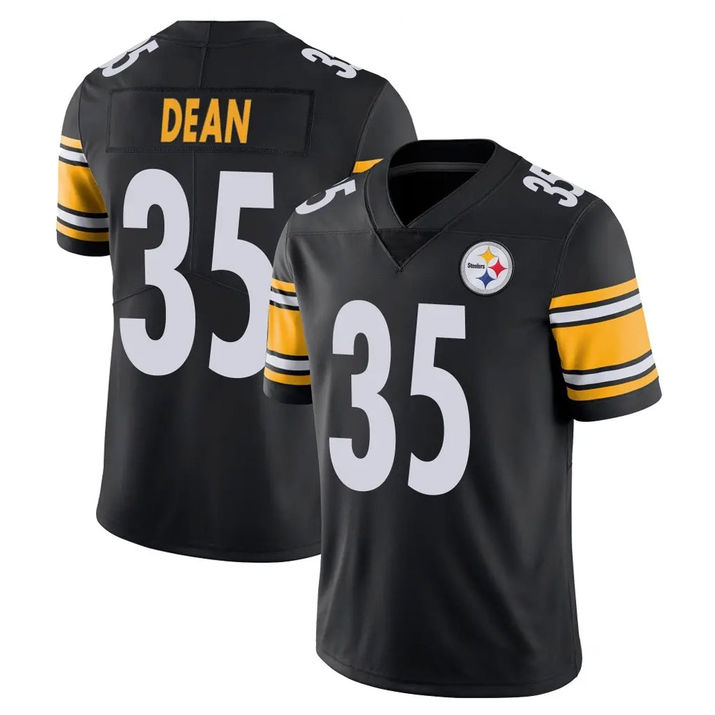 Tuec P.Steelers #35 Jamel Dean Player Black Limited Vapor Untouchable Home Game Stitched Jerseys