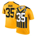 Tuec P.Steelers #35 Jamel Dean Player Gold Legend Limited 1933 Throwback Performance Home Game Stitched Jerseys