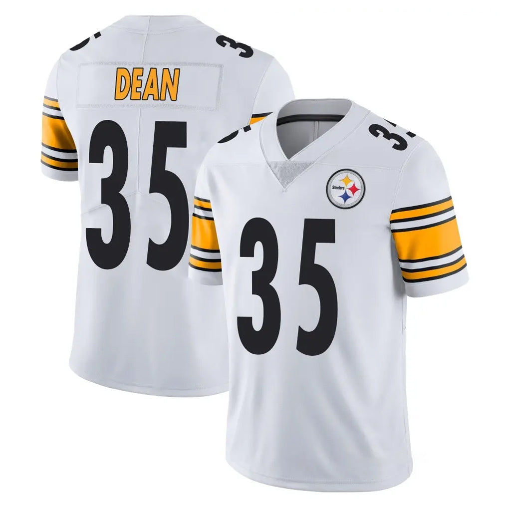 Tuec P.Steelers #35 Jamel Dean Player White Limited Vapor Untouchable Home Game Stitched Jerseys