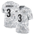 Tuec P.Steelers #3 Jaquan Brisker Player Arctic Camo Limited Salute To Service Home Game Stitched Jerseys