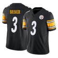 Tuec P.Steelers #3 Jaquan Brisker Player Black Limited Vapor F.U.S.E. Home Game Stitched Jerseys