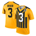 Tuec P.Steelers #3 Jaquan Brisker Player Gold Legend Limited 1933 Throwback Performance Home Game Stitched Jerseys