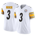 Tuec P.Steelers #3 Jaquan Brisker Player White Limited Vapor F.U.S.E. Home Game Stitched Jerseys