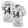 Tuec P.Steelers #54 Zach Frazier Player Arctic Camo Limited Salute To Service Home Game Stitched Jerseys
