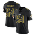 Tuec P.Steelers #54 Zach Frazier Player Black Impact Limited Home Game Stitched Jerseys