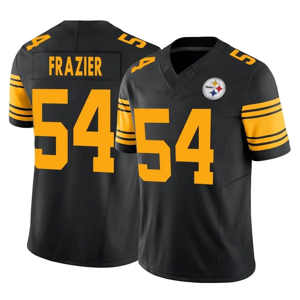 Tuec P.Steelers #54 Zach Frazier Player Black Limited 2nd Alternate Vapor F.U.S.E. Home Game Stitched Jerseys