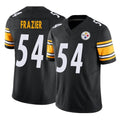 Tuec P.Steelers #54 Zach Frazier Player Black Limited Vapor F.U.S.E. Home Game Stitched Jerseys