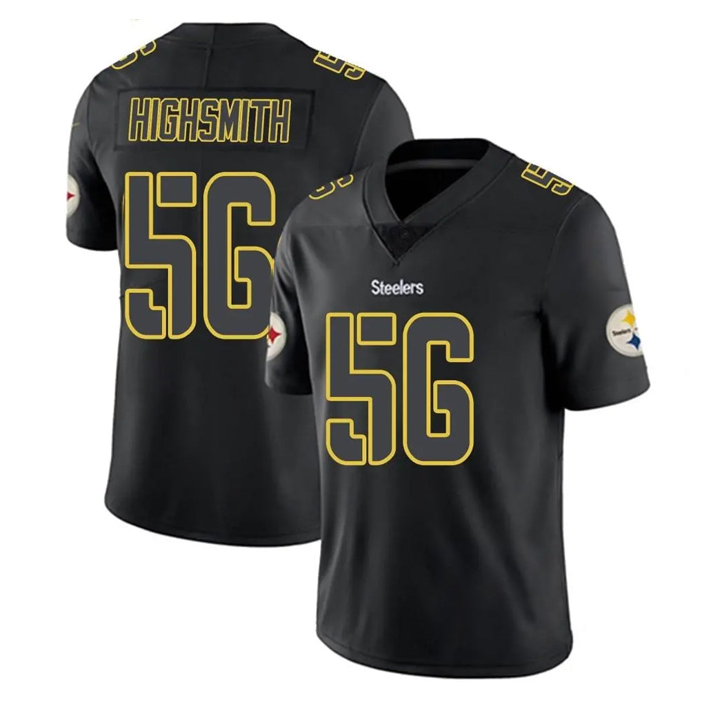 Tuec P.Steelers #56 Alex Highsmith Player Black Impact Limited Home Game Stitched Jerseys