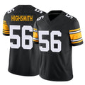 Tuec P.Steelers #56 Alex Highsmith Player Black Limited Alternate Vapor F.U.S.E. Home Game Stitched Jerseys