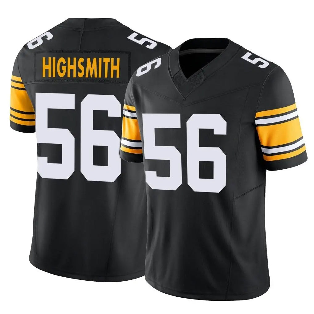 Tuec P.Steelers #56 Alex Highsmith Player Black Limited Alternate Vapor F.U.S.E. Home Game Stitched Jerseys