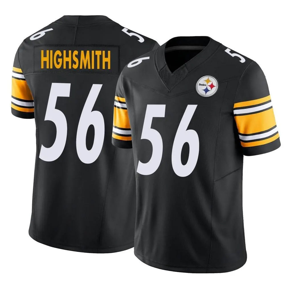 Tuec P.Steelers #56 Alex Highsmith Player Black Limited Vapor F.U.S.E. Home Game Stitched Jerseys