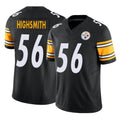 Tuec P.Steelers #56 Alex Highsmith Player Black Limited Vapor F.U.S.E. Home Game Stitched Jerseys