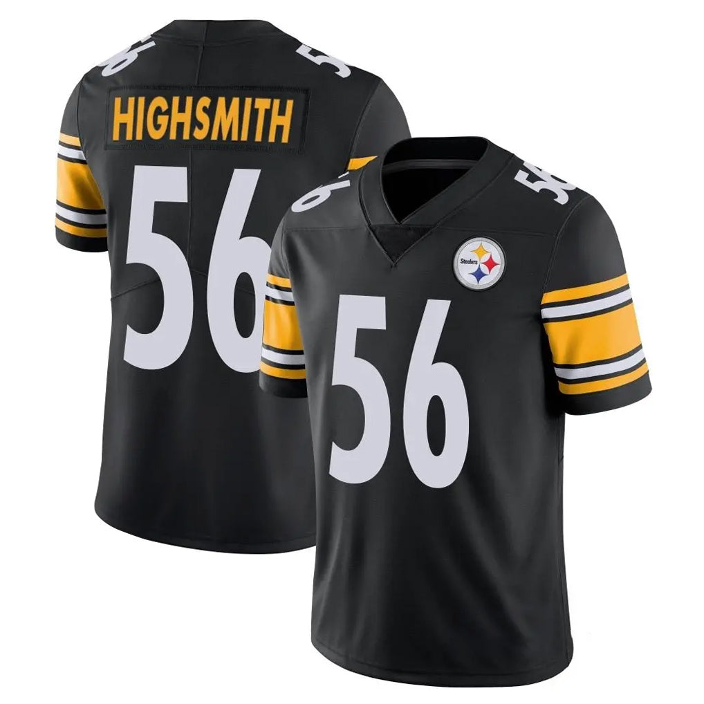 Tuec P.Steelers #56 Alex Highsmith Player Black Limited Vapor Untouchable Home Game Stitched Jerseys