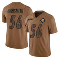 Tuec P.Steelers #56 Alex Highsmith Player Brown Limited Salute To Service Home Game Stitched Jerseys