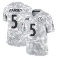 Tuec P.Steelers #5 Jalen Ramsey Player Arctic Camo Limited Salute To Service Home Game Stitched Jerseys