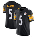 Tuec P.Steelers #5 Jalen Ramsey Player Black Limited Vapor Untouchable Home Game Stitched Jerseys