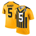 Tuec P.Steelers #5 Jalen Ramsey Player Gold Legend Limited 1933 Throwback Performance Home Game Stitched Jerseys