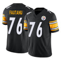 Tuec P.Steelers #76 Troy Fautanu Player Black Limited Vapor F.U.S.E. Home Game Stitched Jerseys