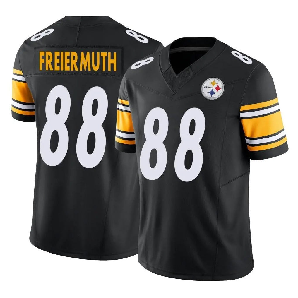 Tuec P.Steelers #88 Pat Freiermuth Player Black Limited Vapor F.U.S.E. Home Game Stitched Jerseys