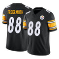 Tuec P.Steelers #88 Pat Freiermuth Player Black Limited Vapor F.U.S.E. Home Game Stitched Jerseys