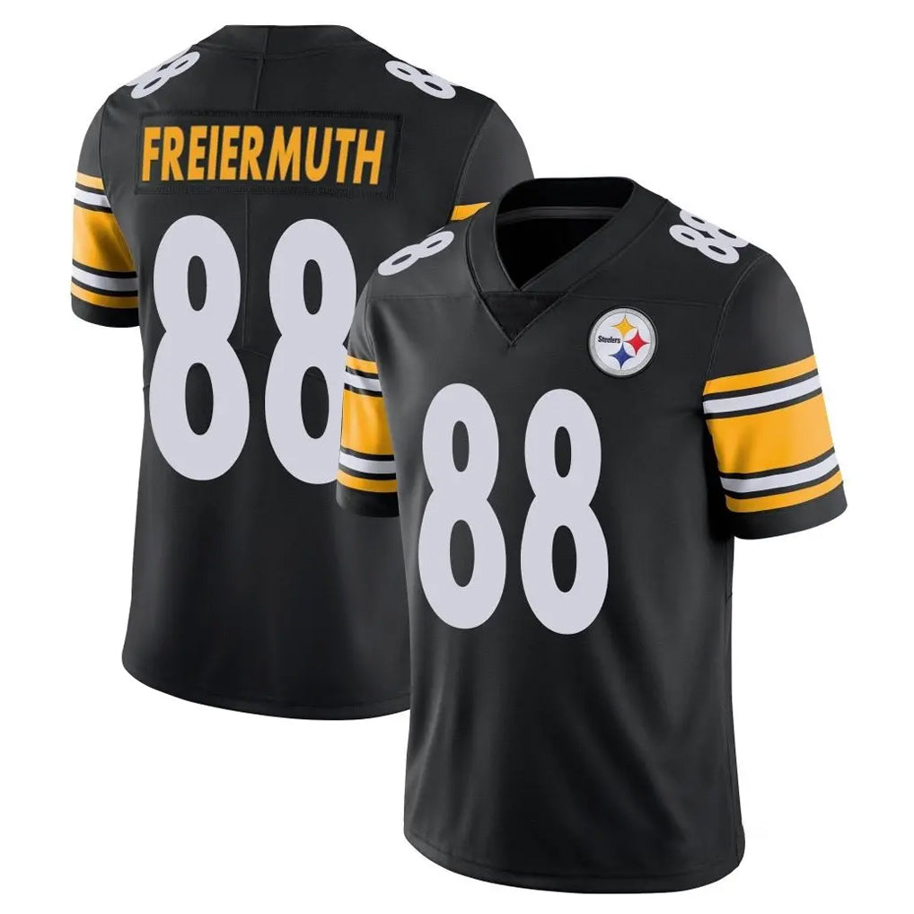 Tuec P.Steelers #88 Pat Freiermuth Player Black Limited Vapor Untouchable Home Game Stitched Jerseys