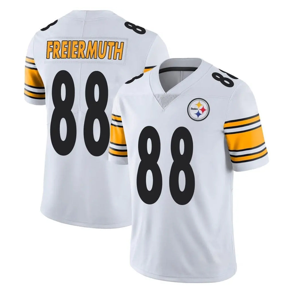 Tuec P.Steelers #88 Pat Freiermuth Player White Limited Vapor Untouchable Home Game Stitched Jerseys