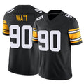 Tuec P.Steelers #90 T.J. Watt Player Black Limited Alternate Vapor F.U.S.E. Home Game Stitched Jerseys