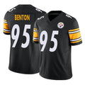 Tuec P.Steelers #95 Keeanu Benton Player Black Limited Vapor F.U.S.E. Home Game Stitched Jerseys