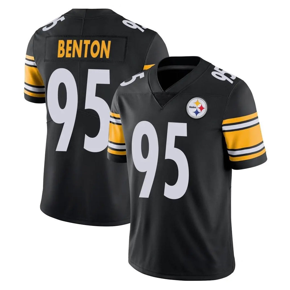 Tuec P.Steelers #95 Keeanu Benton Player Black Limited Vapor Untouchable Home Game Stitched Jerseys