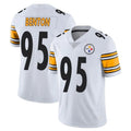Tuec P.Steelers #95 Keeanu Benton Player White Limited Vapor Untouchable Home Game Stitched Jerseys