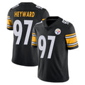Tuec P.Steelers #97 Cameron Heyward Player Black Limited Vapor Untouchable Home Game Stitched Jerseys