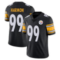 Tuec P.Steelers #99 Derrick Harmon Player Black Limited Vapor Untouchable Home Game Stitched Jerseys