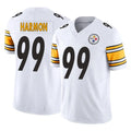 Tuec P.Steelers #99 Derrick Harmon Player White Limited Vapor F.U.S.E. Home Game Stitched Jerseys