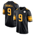 Tuec P.Steelers #9 Chris Boswell Player Black Color Rush Home Game Stitched Jerseys