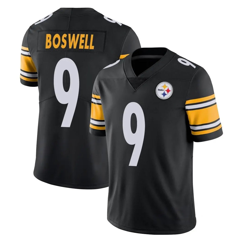 Tuec P.Steelers #9 Chris Boswell Player Black Limited Vapor Untouchable Home Game Stitched Jerseys